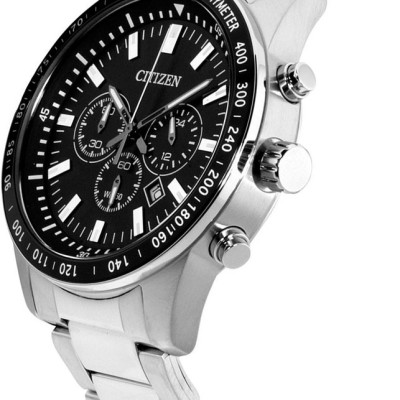 Đồng Hồ Nam Citizen Dây Thép Không Gỉ AN8070-53E - Mặt Đen