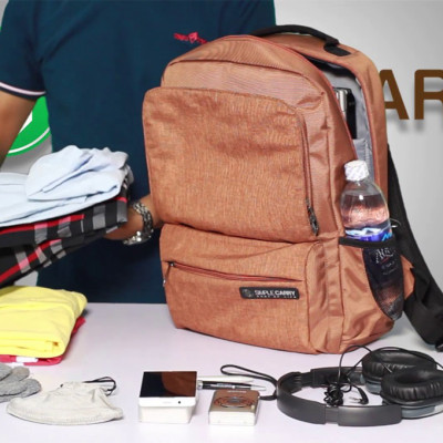 Balo Simplecarry B2B15 00000267 (Size M) - Nâu