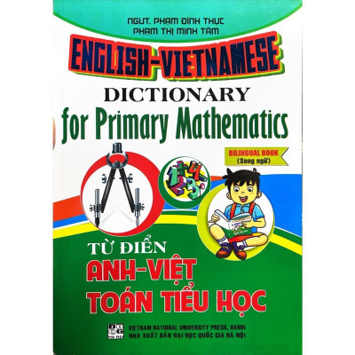 Sách - Từ Điển Anh - Việt Toán Tiểu Học Song Ngữ - Hồng Ân