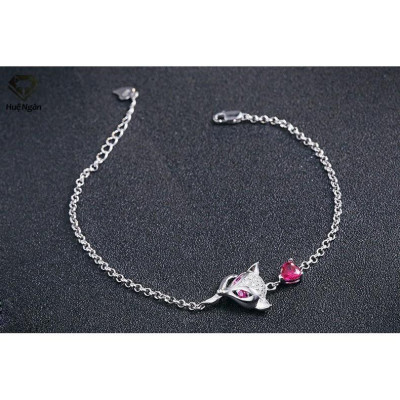 Lắc tay bạc Ý 925 Huệ Ngân - Hồ ly phong thủy RYB140127