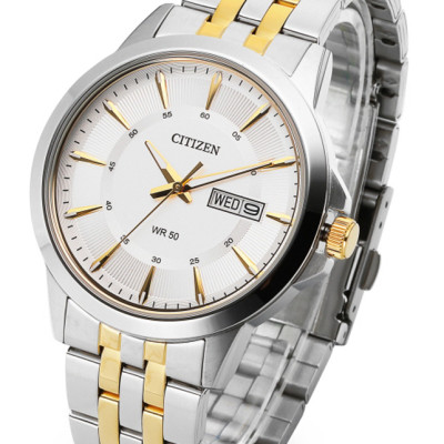 Đồng Hồ Nam Citizen Dây Thép Không Gỉ BF2018-52A  - Mặt Trắng