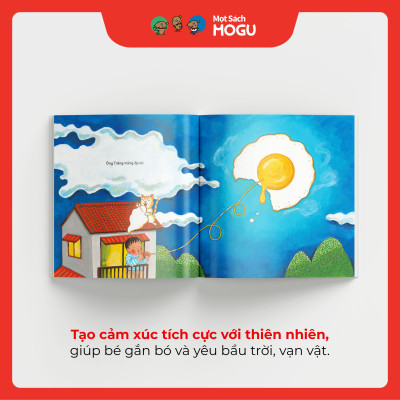 Truyện Ehon bé 1-2-3 tuổi - Ông trăng tròn 
