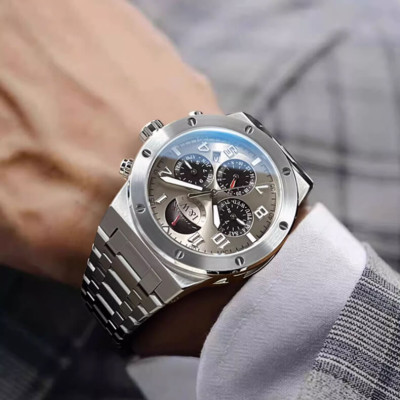 Đồng hồ nam chính hãng IW CARNIVAL IW655G-1 Kính sapphire ,chống xước ,Chống nước 50m ,Bảo hành 24 tháng,Máy cơ (Automatic),dây thép không gỉ 316L