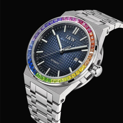 Đồng hồ nam chính hãng IW Carnival IW716G-4 ,Kính sapphire,chống xước,Chống nước30m,BH24 tháng,Máy điện tử(pin),dây da