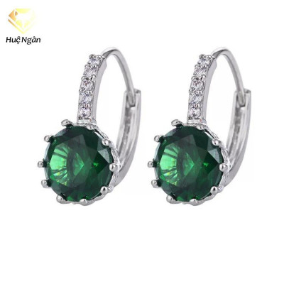 Bông tai bạc Ý Huệ Ngân - Hạt xinh RYE140968