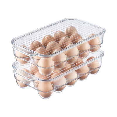 Khay đựng trứng kèm nắp đậy Inochi - Yoko 14 quả