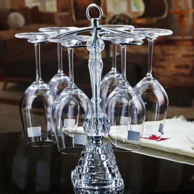 Giá Treo Ly Rượu Vang Thủy Tinh Để Bàn Đẹp Giá Rẻ W029