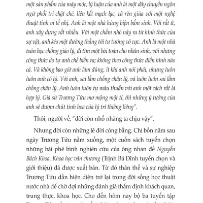 Người Thầy Nguyễn Bách Khoa