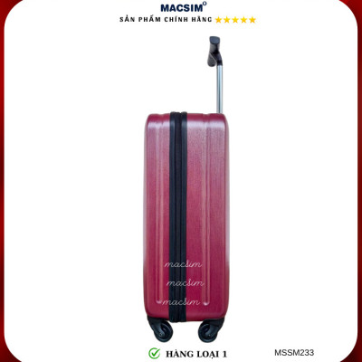Vali cao cấp Macsim Smooire MSSM233 cỡ 21 inch màu tím hồng - Hàng loại 1
