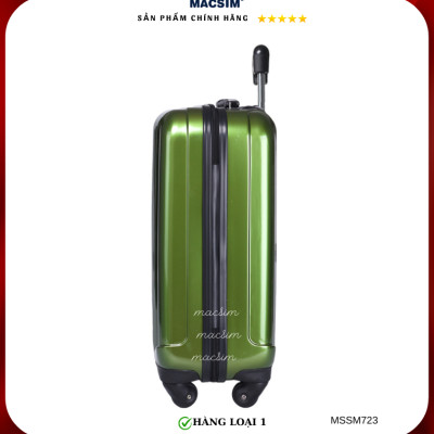 Vali cao cấp Macsim Smooire MSSM723 cỡ 20 inch màu xanh lá - Hàng loại 1