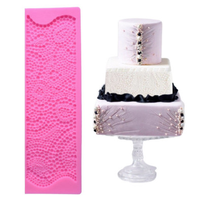 Khuôn silicon làm viền bánh, rau câu, fondant hình chuỗi ngọc - Mã số 1076