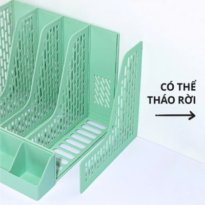 Khay Đựng Tài Liệu 3 Ngăn Việt Nhật - Hàng chính hãng 