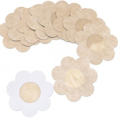 Bộ 10 Miếng Dán Nhũ Hoa Vải (mẫu ngẫu nhiên)