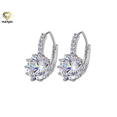 Bông tai bạc Ý Huệ Ngân - Hạt xinh RYE140968
