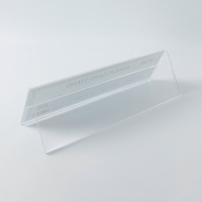 Biển chức danh, Bảng tên để bàn, Kệ mica chức vụ 2 mặt Enter A05 240x75mm trung (20)