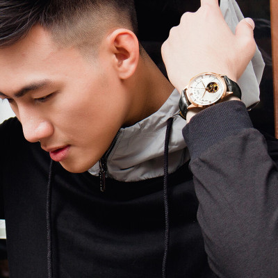 Đồng hồ nam chính hãng IW CARNIVAL IW525G-2 Kính sapphire ,chống xước,Chống nước 30m ,Bảo hành 24 tháng,Máy cơ (Automatic),Dây da cao cấp,thiết kế lộ cơ thể thao