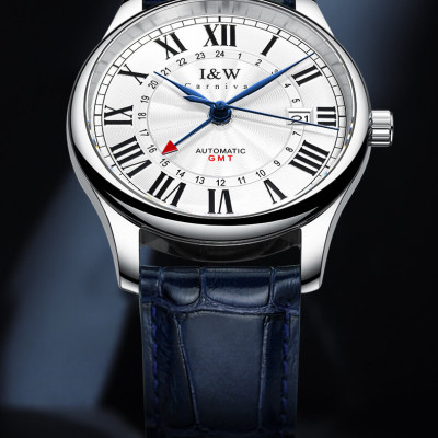 Đồng hồ nam chính hãng IW CARNIVAL IW691G-1 Kính sapphire ,chống xước ,Chống nước 30m ,Bh 24 tháng,Máy cơ(Automatic),dây da cao cấp