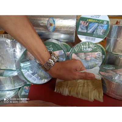 (Dài 10m, Rộng 15cm) Băng Keo, Keo Dán Chống Thấm, Chống Dột Taiko Nhật Bản Băng Keo Chống Thấm Dột,Vá Chám Vết Nứt Trần Sàn Nhà Taikomi Japan Băng keo chống thấm TAIKO Nhật Bản chắc chắn, chống thấm dột, dán tường, dán mái tôn, máng xối, lô gia