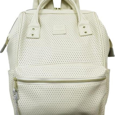 Balô họa tiết đục lỗ cỡ vừa-AT-B3131