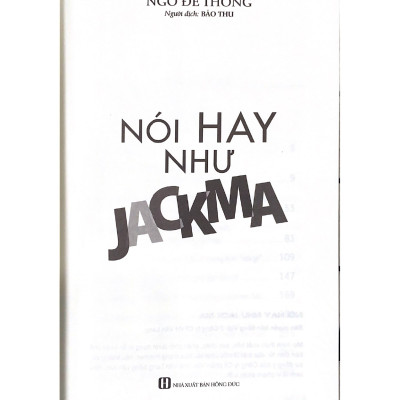 Nói Hay Như Jack Ma - Vanlangbooks - Tái Bản