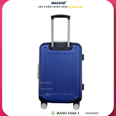 Vali cao cấp Macsim Aksen hàng loại 1 MSAK6605 cỡ 28 inch màu xanh