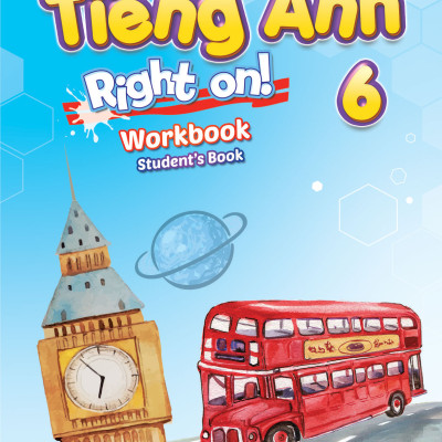 Tiếng Anh 6 Right On! trọn bộ (Sách bài học, Sách bài tập, Vở ghi chép)