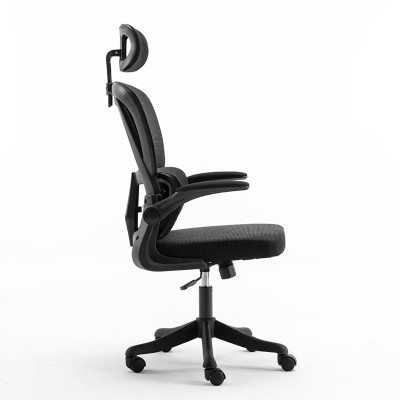 Ghế làm việc hỗ trợ cột sống màu đen CM4564-M Nội thất Capta