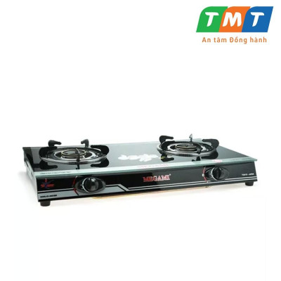 [HÀNG CHÍNH HÃNG] Bếp gas đôi Megami Mi-2016 New sen đồng