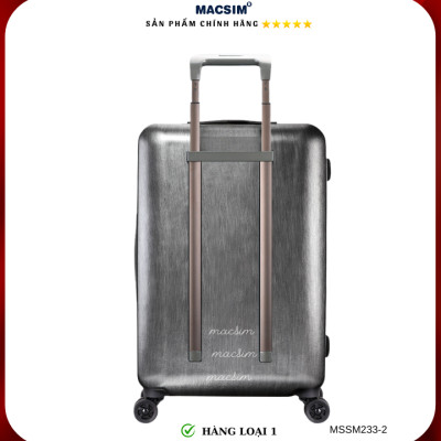 Vali cao cấp Macsim Smooire MSSM233 cỡ 21 inch màu đen - Hàng loại 1