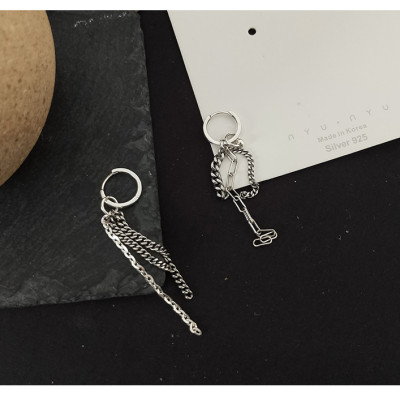 Bông tai xích nam nữ độc đáo thời thượng 1 ĐÔI