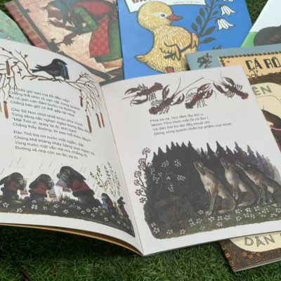 COMBO 7 CUỐN TRUYỆN TRANH DÂN GIAN NGA - DỊCH GIẢ LÊ HẢI ĐOÀN