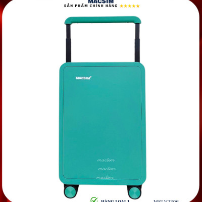 Vali cao cấp Macsim SMLV2306 cỡ 20 inch màu xanh (green)- Hàng loại 1
