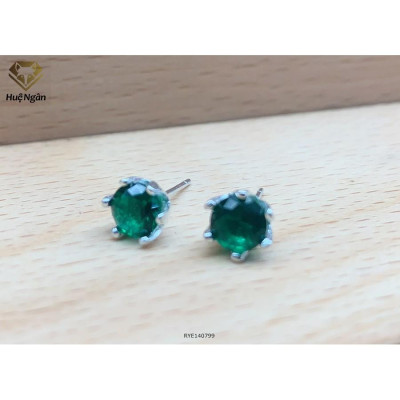 Bông tai bạc Ý 925 Huệ Ngân - Nụ đá RYE140799 P2