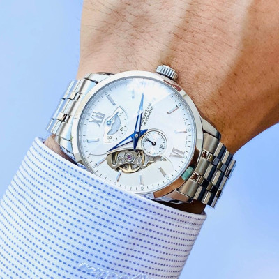 Đồng Hồ Nam Dây Thép Orient Automatic RE-AV0B01S00B