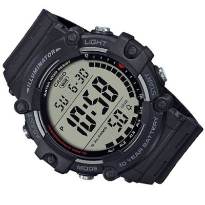 Đồng Hồ Casio Nam AE-1500WH-1AV Dây Nhựa _Pin 10 Năm _ Chống Nước 100M