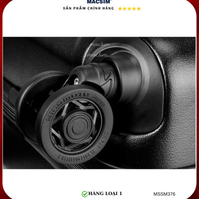 Vali cao cấp Macsim Smooire MSSM376 cỡ 20 inch màu blue - Hàng loại 1