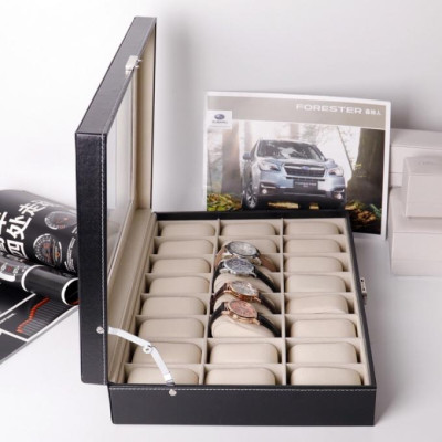 Hộp đựng đồng hồ 6/12/24 ngăn cao cấp