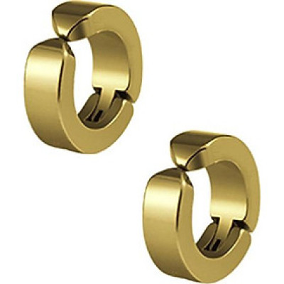 Bộ 2 bông tai Titan kẹp vành không cần bấm lỗ xỏ lỗ