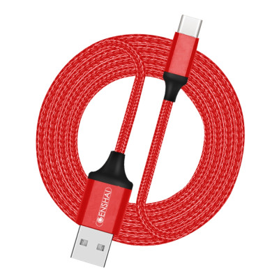 Cáp sạc Type C hàng chính hãng GENSHAI GT130 dây dù 3m IBảo hành 12 tháng 1 đổi 1I Made in Việt Nam