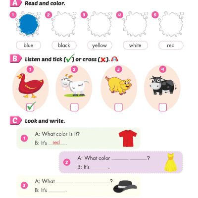 Bài tập bổ trợ Tiếng Anh 3 i-Learn Smart Start