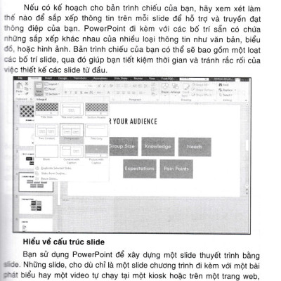 Tin Phòng Văn Phòng - Tự Học Nhanh PowerPoint Bằng Hình Ảnh (Dùng Cho Các Phiên Bản 2022 - 2021 - 2019 - 2016) (STK)