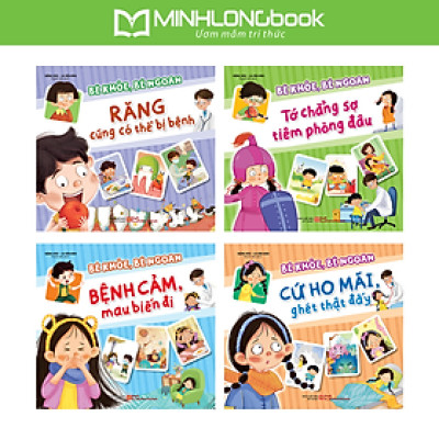Sách: Combo Bé Khỏe, Bé Ngoan (4 Cuốn)