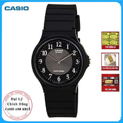 Đồng Hồ Nam Dây Nhựa Casio MQ-24-1B3LDF - Đen