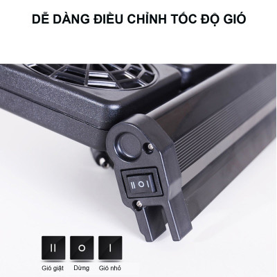 Quạt làm mát bể cá 60 - 80cm 3 Quạt