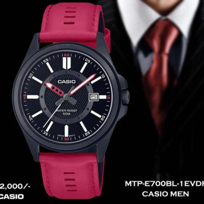 Đồng Hồ Nam Dây Da Casio MTP-E700BL-1E | MTP-E700BL-1EVDF