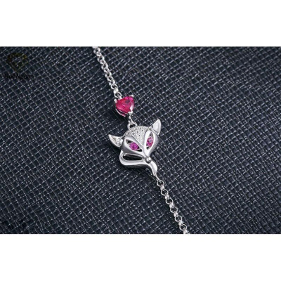 Lắc tay bạc Ý 925 Huệ Ngân - Hồ ly phong thủy RYB140127