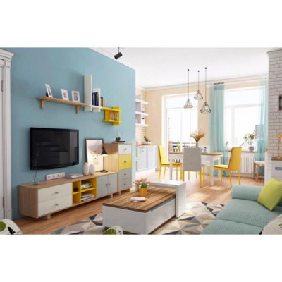 Kệ ti vi đứng gỗ công nghiệp tiện dụng (KTV-06)