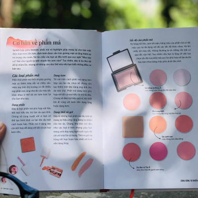 Sách - The makeup manual - Sách Trang điểm tự nhiên, Sách Make up, học cách trang điểm từ a-z - Á Châu Books