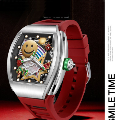 Đồng hồ nam chính hãng IW Carnival Sport IW757G-6,kính sapphire,chống xước,chống nước 50m,Bh 24 tháng,máy cơ (automatic