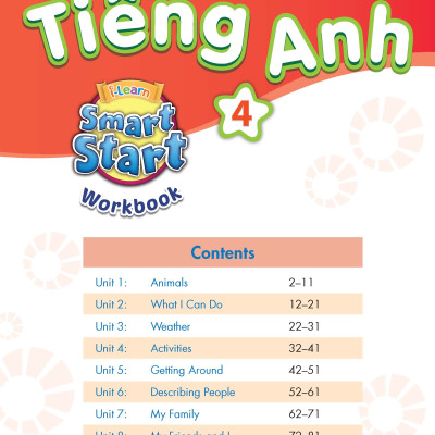 Tiếng Anh 4 i-Learn Smart Start - Workbook